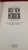 Stephen Jones - The Mammoth Book of Best New Horror, Robinson, 2000, Paperbacks