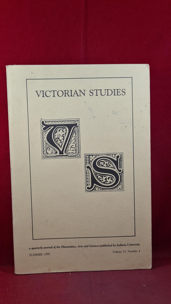 Victorian Studies Volume 33 Number 4 Summer 1990, Paperbacks