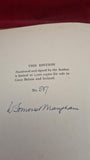 W Somerset Maugham-Liza Of Lambeth, Heinemann, 1947, No 587 Jubilee Edition, Signed