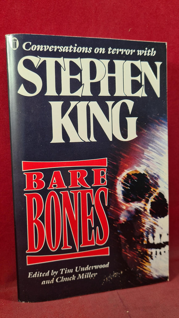 Tim Underwood & Chuck Miller -Bare Bones, New English, 1990 Review Copy, Paperbacks