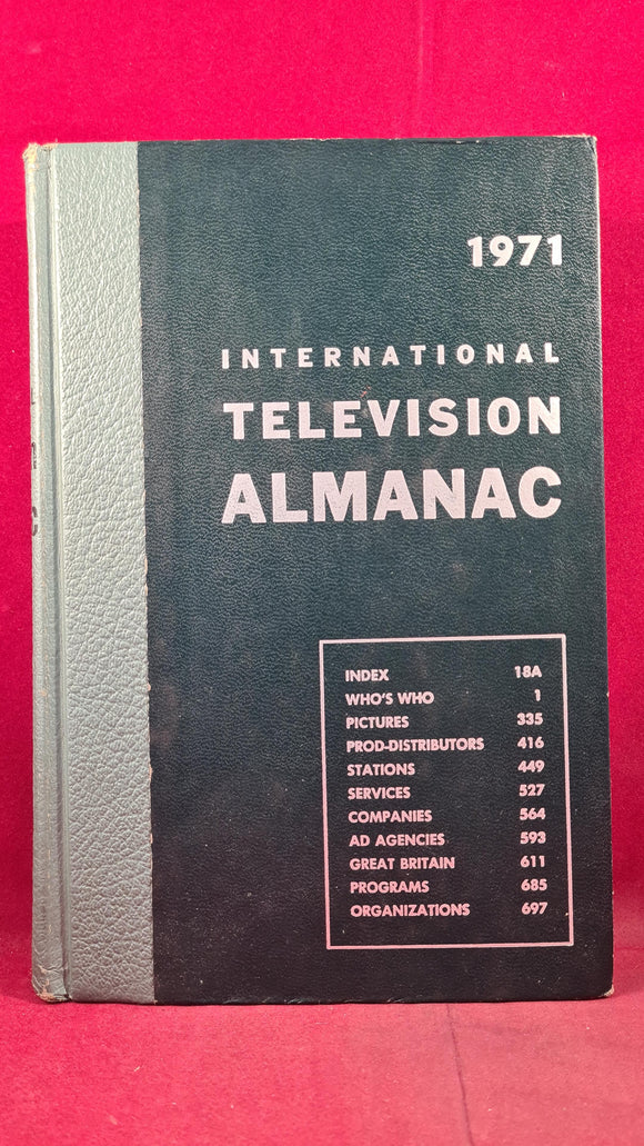 Richard Gertner - International Television Almanac, Quigley, 1971, Daily Express