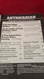 Antiquarian Book Monthly Review, 5 copies, No 1 & 4/5 1976, No 7,8,9, 1977