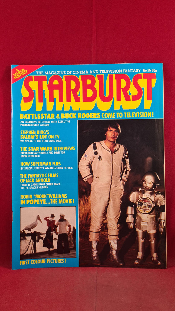 Starburst Number 25, Volume 3 Number 1, 1980, Marvel Comics