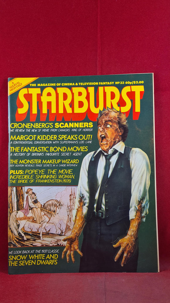 Starburst Number 33, Volume 3 Number 9, 1981, Marvel Comics