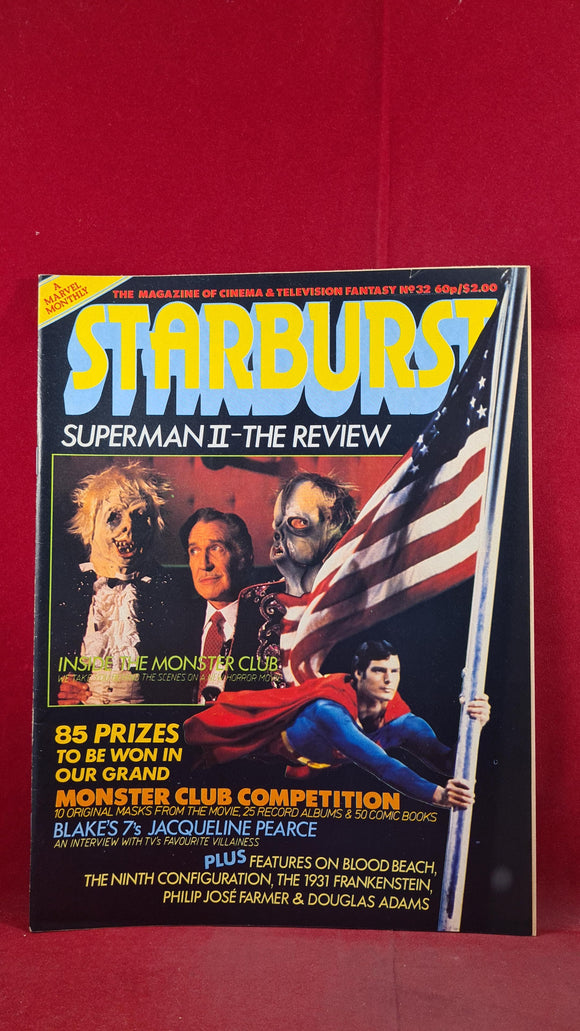Starburst Number 33, Volume 3 Number 8, 1981, Marvel Comics