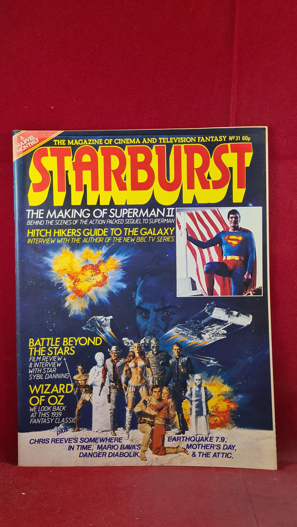 Starburst Number 31, Volume 3 Number 7, 1981, Marvel Comics