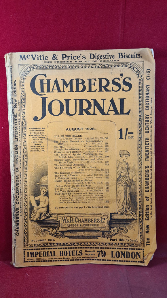 Chambers's Journal August 1926 - Lewis Spence