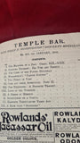 Temple Bar Number 422 January 1896, London Magazine for Town and Country Readers