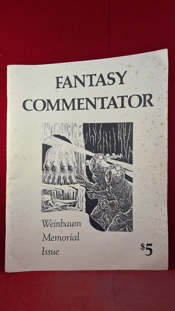Fantasy Commentator Volume VII Number 2 Fall 1991, Weinbaum Memorial Issue