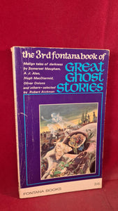 Robert Aickman -3rd Fontana Book of Great Ghost Stories, 1966, Paperbacks, 1st Edition