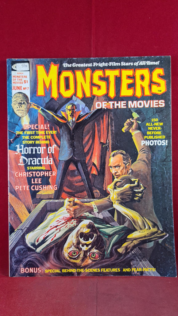 Monsters Of The Movies  Volume 1 Number 7 June  1975