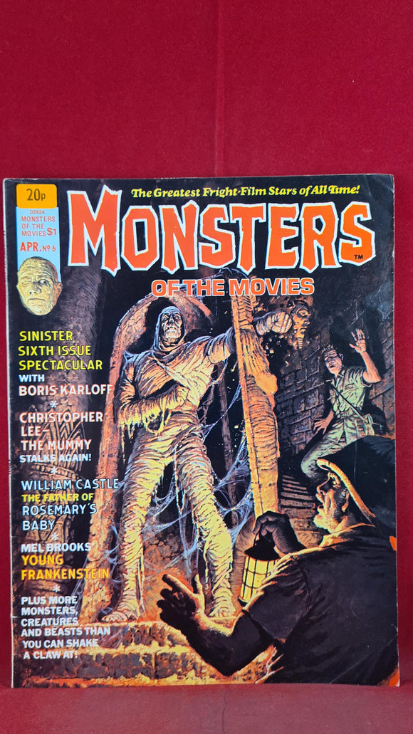 Monsters Of The Movies  Volume 1 Number 6 April 1975