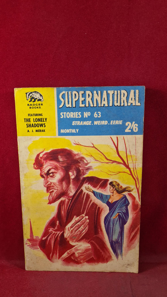 Supernatural Stories Number 63, Badger Books, Paperbacks
