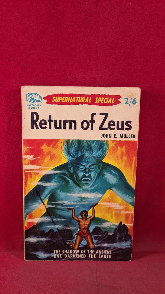 John E Muller - Return of Zeus, Badger Books, no date, Paperbacks