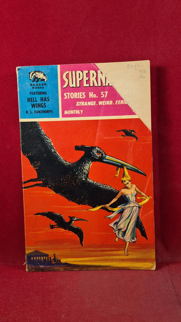 Bron Fane - Supernatural Stories Number 57, Badger Books, Paperbacks