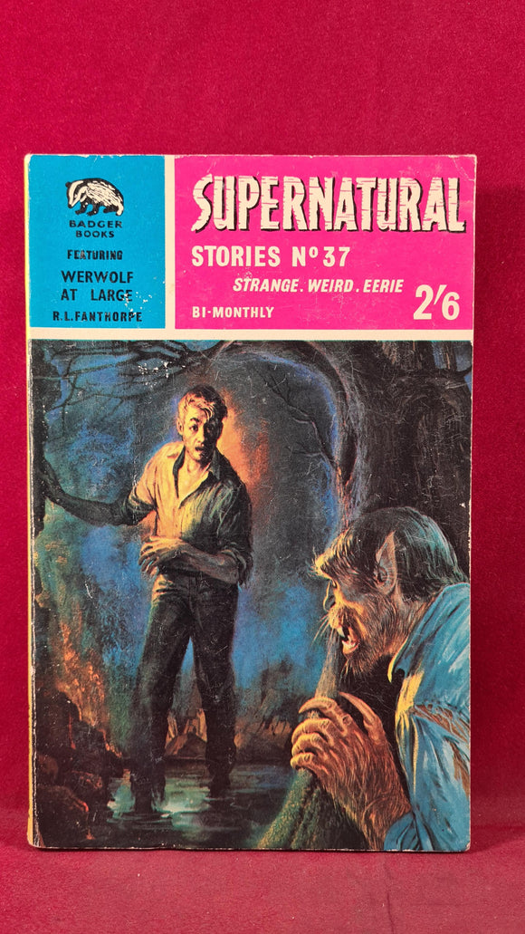 R L Fanthorpe - Supernatural Stories Number 37, Badger Books, Paperbacks