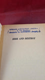 John S Glasby - Seek and Destroy, Badger Books, (early 1960's) First Edition, Paperbacks