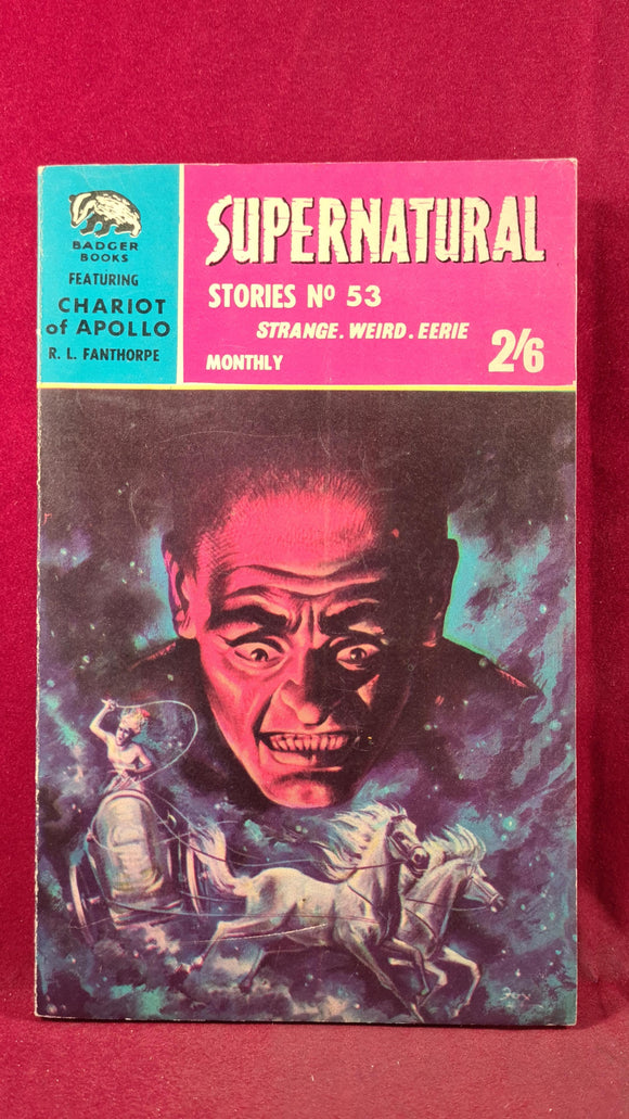 R L Fanthorpe - Supernatural Stories Number 53, Badger Books, Paperbacks