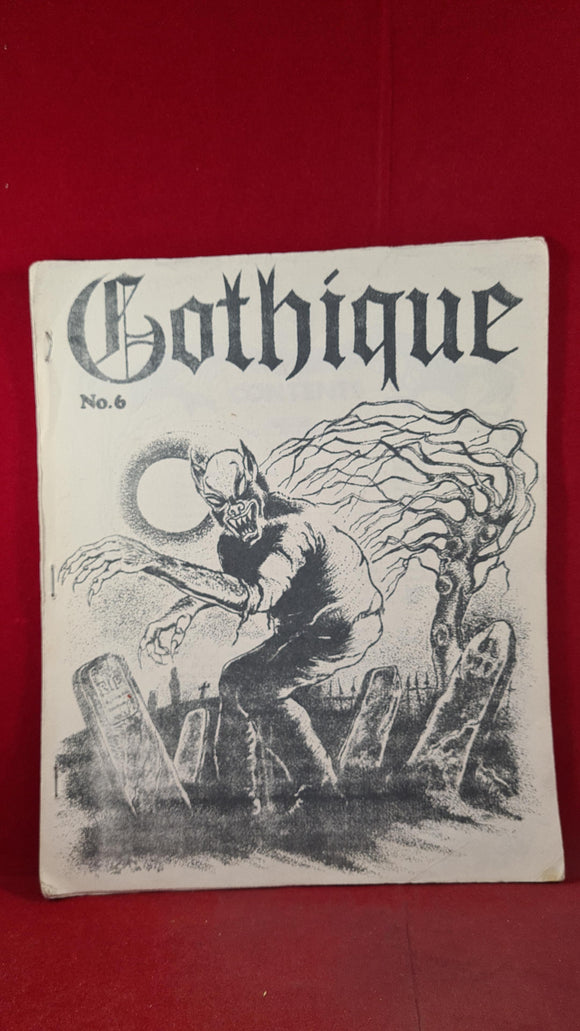 Gothique Volume 1 Number 6 November 1966