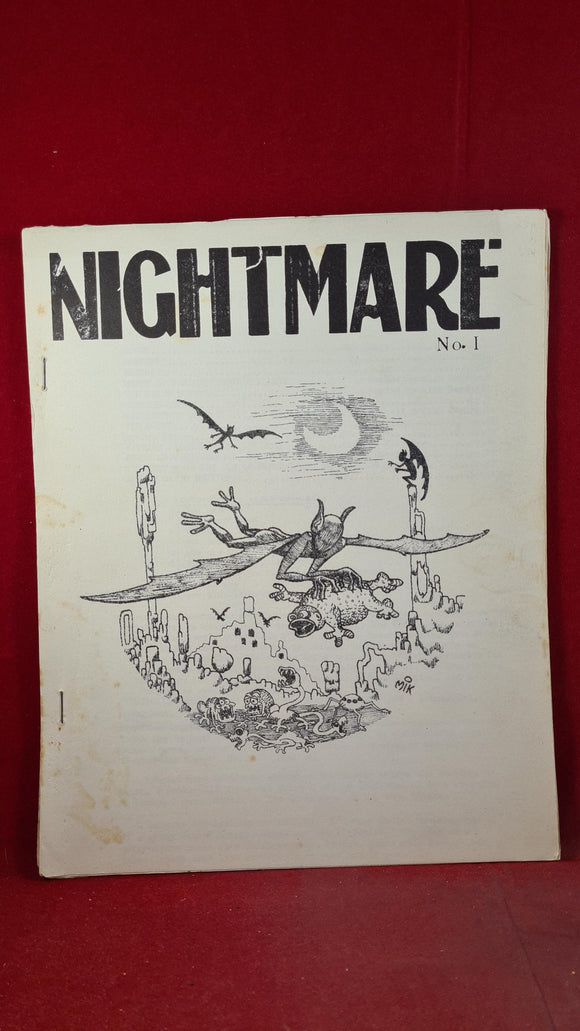 Nightmare Magazine Number 1 1969