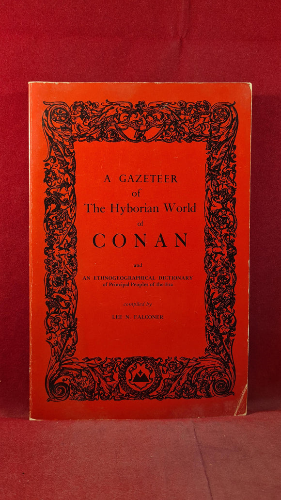 Lee N Falconer - A Gazeteer of The Hyborian World of Conan, Starmont, 1977