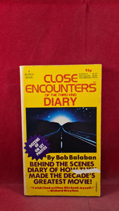 Bob Balaban - Close Encounters of the Third Kind Diary, Paradise Press, 1978, Paperbacks