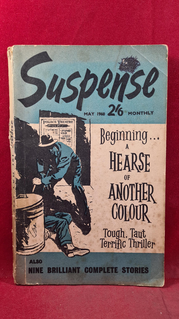 Suspense Volume 3 Number 5 May 1960, Paperbacks
