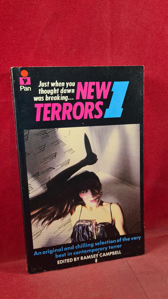 Ramsey Campbell - New Terrors 1, Pan Books, 1980, First Edition, Paperbacks