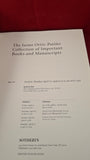 Sotheby's April 21, 1998 New York, Jaime Ortiz-Patino Collection-Books & Manuscripts