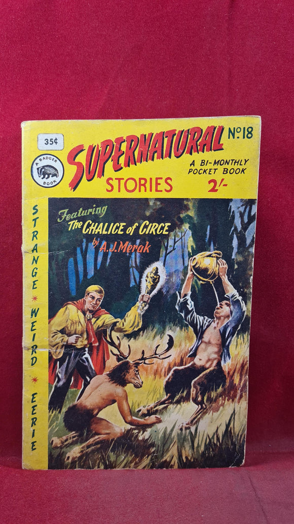 Supernatural Stories Number 18, Badger Books, Paperbacks