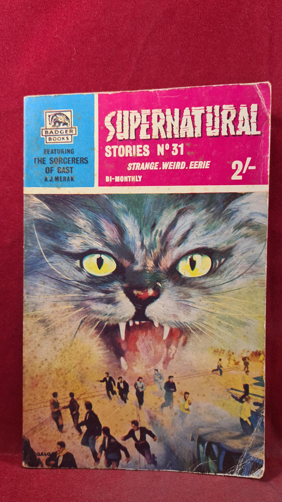 Supernatural Stories Number 31, Badger Books, Paperbacks