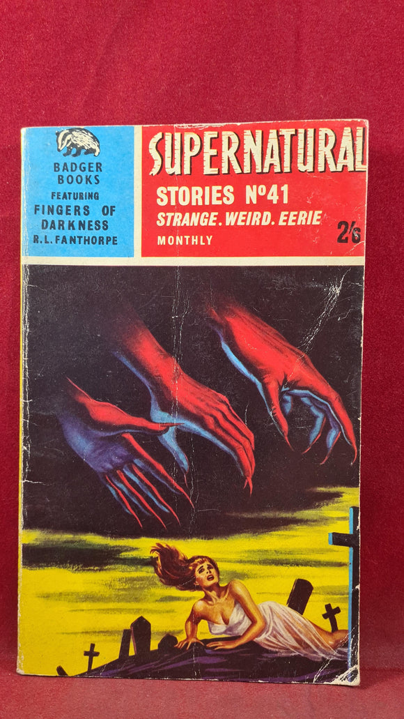 R L Fanthorpe - Supernatural Stories No. 41, Badger Books, Paperbacks