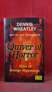 Dennis Wheatley - Quiver of Horror, Arrow Books, 1965, Paperbacks