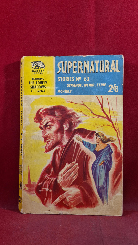 Supernatural Stories Number 63, Badger Books, Paperbacks