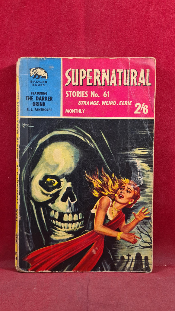 Supernatural Stories Number 61, Badger Books, Paperbacks, R L Fanthorpe
