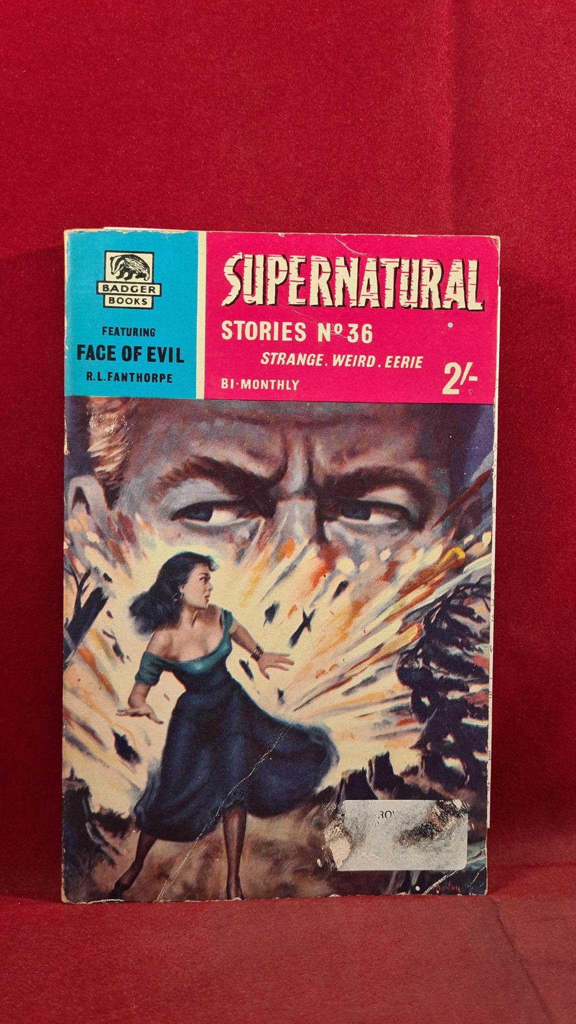 Supernatural Stories Number 36, Badger Books, Paperbacks Richard Dalby's Library