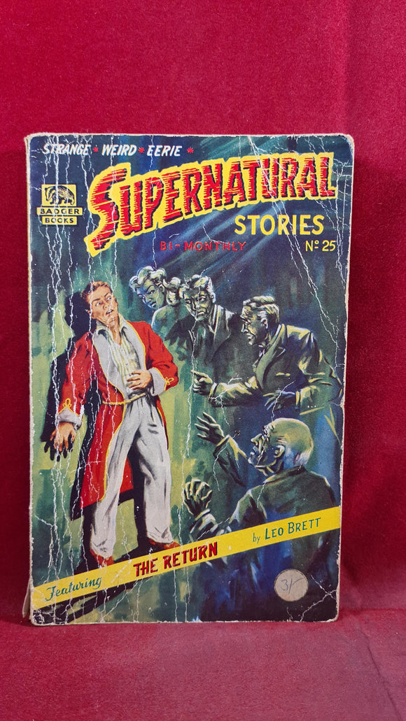 Leo Brett - Supernatural Stories Number 25, Badger Books, Paperbacks