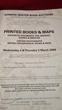 Dominic Winter - Printed Books & Maps 4 & 5 March 2009, Auction Catalogues