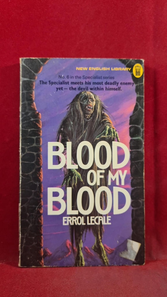 Errol Lecale - Blood of my Blood, First New English Library 1975, Paperbacks