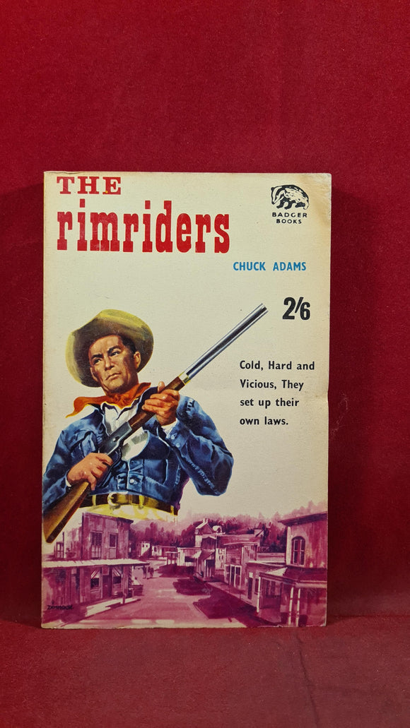 Chuck Adams - The Rimriders, Badger Books, Paperbacks