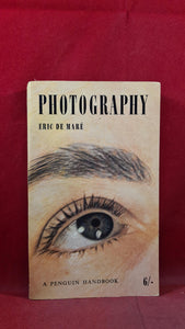 Eric De Mare - Photography, Penguin Handbook, 1957, Paperbacks