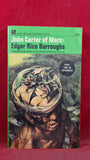 Edgar Rice Burroughs - John Carter of Mars, Four Square Edition, June 1968, Paperbacks