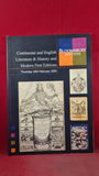 Bloomsbury Continental and English Literature & History and Modern First Editions 2005