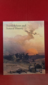 Sotheby's Travel, Atlases and Natural History Thursday 4 June 1998 London