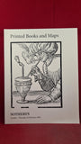 Sotheby's Printed Books & Maps 26 February 1998 London, Auction Catalogue