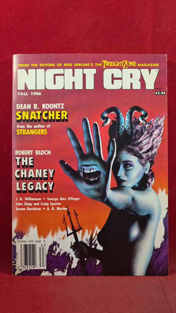 Night Cry - The Magazine Of Terror, Volume 2 Number 1 Fall 1986