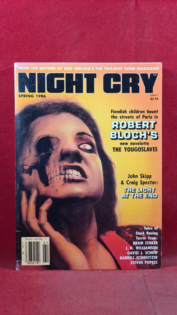 Night Cry - The Magazine Of Terror, Volume 1 Number 5 Spring 1986