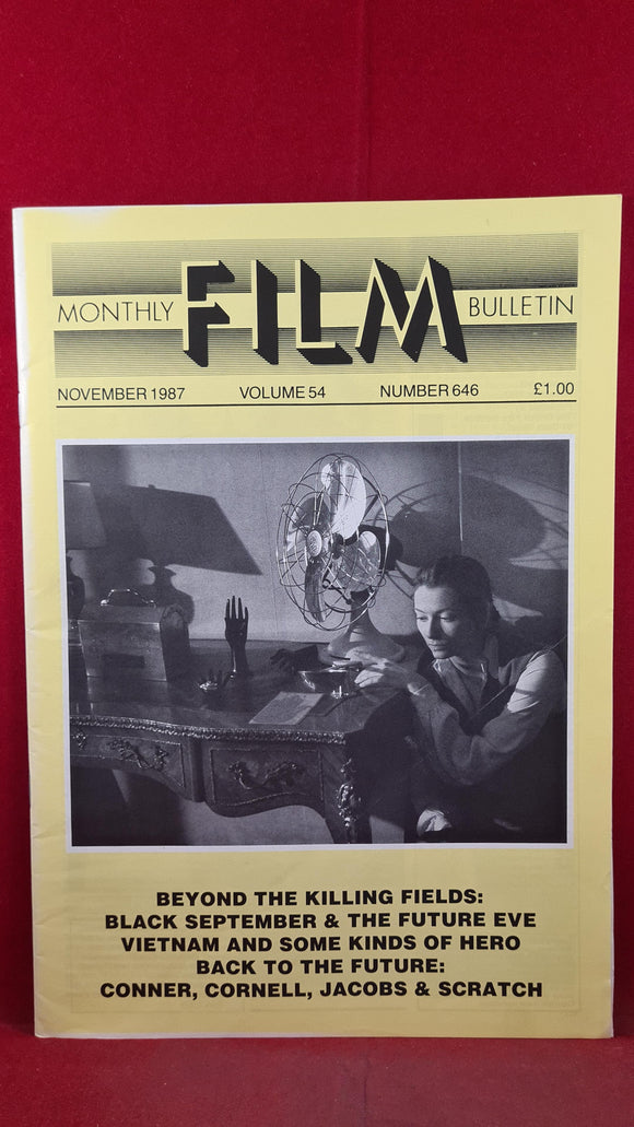 Monthly Film Bulletin Volume 54 Number 646 November 1987