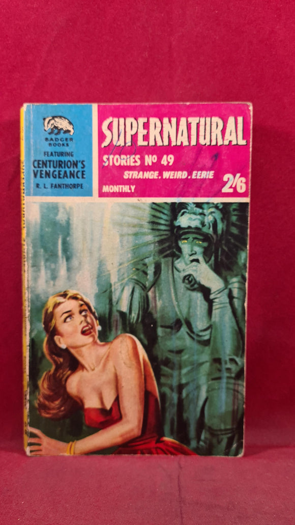 Supernatural Stories Number 49, Badger Books, Paperbacks