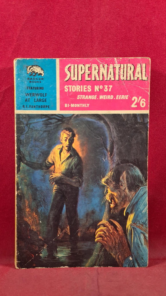 Supernatural Stories Number 37, Badger Books, Paperbacks